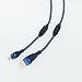 4Gamers Controller Charging Cable with Blue LED Plugs (PS3)