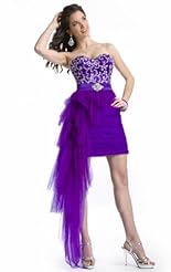 Maternity Beaded Applique Crystals Lace Crystal Mermaid Chiffon/Taffeta/Tulle Evening Dress/Bridesmaid Dress 