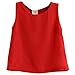 Jastore Baby Girls Clothing Sets Cute Red Vest + Dot Skirts Two Pieces Set (5-6 Years)