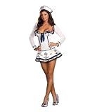 Makin Waves Sexy Women's Costume Adult Halloween Outfit - Size S, Dress Size 2-6