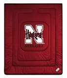 Nebraska Cornhuskers Locker Room Full/Queen Bed Comforter (86x86) NCAA