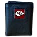 NFL Trifold Leather Wallet - Kansas City Chiefs