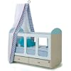 Cot with storage drawers