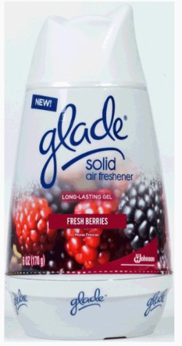 Glade Solid Air Freshener, Fresh Berries, 6-Ounce (Pack of 6)