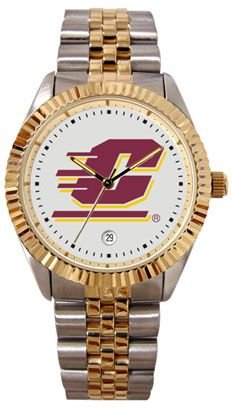 Buy Central Michigan Chippewas The Executive Mens Watch by Sun Time/Links Walker