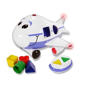 The Learning Journey Jumbo the Jet Shape Sorter Remote Control Airplane