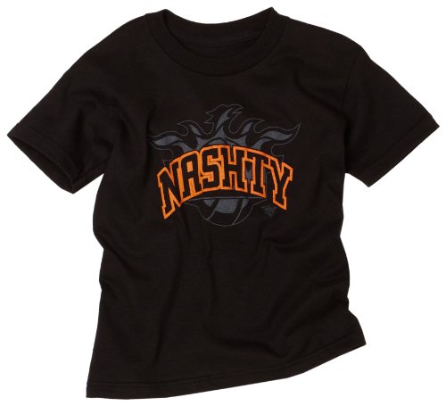 NBA Youth Phoenix Suns Steve Nash Notorious Short Sleeve Tee, Black, Medium