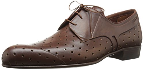 a.testoni Men's M45897LRM Slip-On Loafer, Tan, 11.5 M US