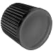 DimcoGray Black Phenolic Knurled Clamping Knob Female, Brass Insert: 10-32" Thread x 5/16" Depth, 5/8" Diameter x 9/16 Height x 1/2 Hub Dia (Pack of 10)
