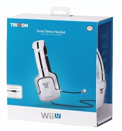 TRITTON Kunai Stereo Headset for Wii U and Nintendo 3DS - White