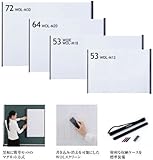 泉 WOLシリーズ 53型巻取り芯付きマグネット貼付式モバイルスクリーン WOL-M12