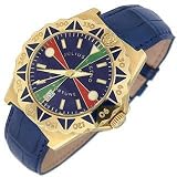 Julius Legend Sea Fortune - 18K Gold and Leather Watch