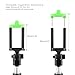 [One-piece Solution] Selfie Stick, Amzdeal® Ultra Compact Foldable U-shape Self-portrait Extendable Monopod with Built-in Bluetooth and 270 Degree Adjustable Phone Holder for iPhone, Android