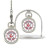 Boston Red Sox Pocket Watch - MLB Baseball Fan Shop Sports Team Merchandise