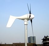 GOWE Grid tie1000W solar wind hybrid system,2x400W wind turbine+200W solar+controller+grid tie inverter