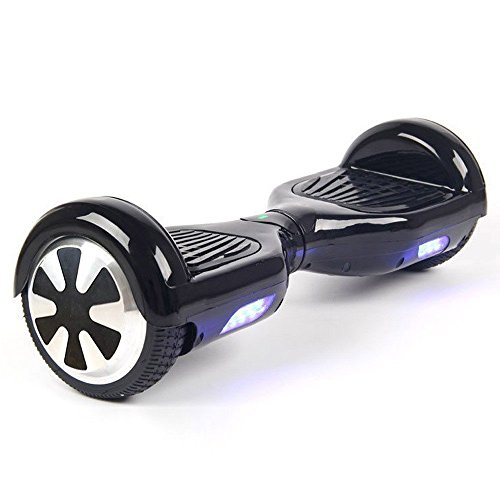 Hover Boost, Airboard Scooter, Hoverboard Two wheels Smart Self Balancing Scooters,Drifting Board with LED Light, Free + Carring Bag + Bluetooth AP83C (Black)