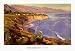 Point Dume Cove Landscapes Art Poster Print by John Comer, 39x26