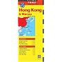 Hong Kong & Macau Travel Map Fourth Edition (Periplus Travel Maps)