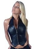 Hot Leathers Vixen Ladies Leather Motorcycle Vest Ladies Medium Black 4160y700tHL. SL160 Hot Leathers Vixen Ladies Leather Motorcycle Vest Ladies Medium Black