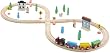 Wooden Figure 8 Train Set, 40 Piece