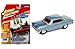 Johnny Lightning JLMC010B 1965 Chevrolet Nova SS Glacier Gray Poly Limited Edition to 1800pc Worldwide Hobby Exclusive Muscle Cars USA 1/64 Diecast Model Car