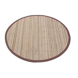 Stortle - Set de table rond -Bambou fin - 40cm - Lot de 4 Ma