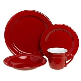 Emile Henry Provencal 16-Piece Dinnerware Set, Service for 4