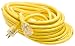 Yellow Jacket 2805 10/3 Heavy-Duty 15-Amp SJTW Contractor Extension Cord with Lighted End, 50-Feet