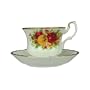 Royal Albert Old Country Roses Holiday Teacup and Saucer