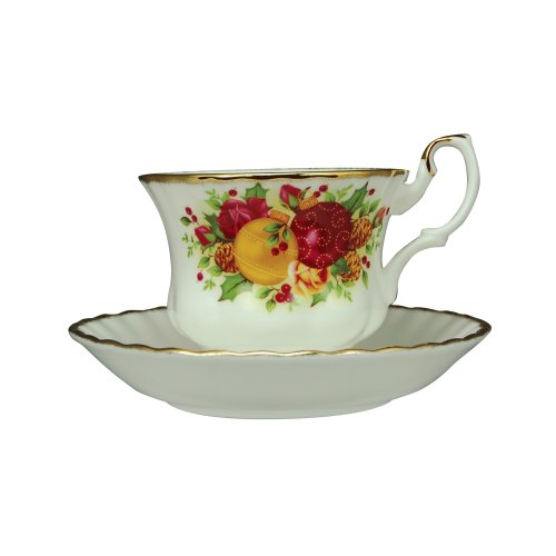 Royal Albert Old Country Roses Holiday Teacup and Saucer