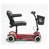 Mega Motion 4-wheel Travel King Scooter, Red