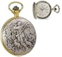 Pocket Watch - Jacques du Manoir Brass Case Hunter's Watch