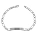 Solid 925 Sterling Silver Engravable Id Bracelet