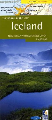City Travel Guides Discounted  Books : The Rough Guide Map Iceland (Rough Guide Map)