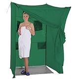 Skandika - Tente de douche - Vert foncé Image du produit