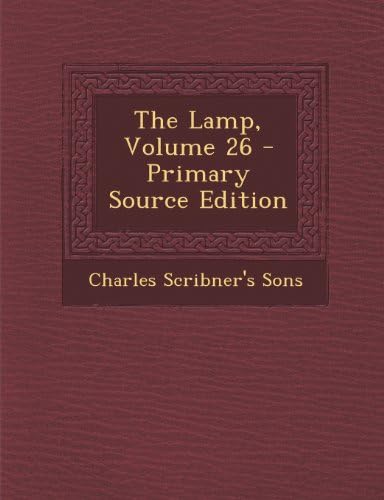Lamp, Volume 26