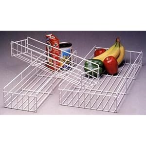 10 Pantry Baskets for Pantry Roll-Out - White by KV (Real Solutions)