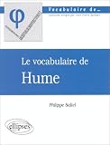 Le vocabulaire de Hume