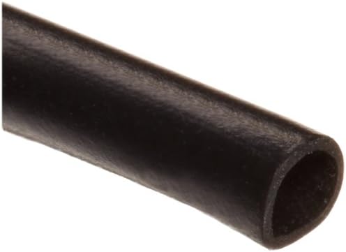 Insultab 300250001A5 HS-105 1/4", 125' Black Polyvinylchloride Heat Shrink Tubing