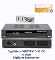 Digitalbox Digitavio S1 CX Digitaler Satellitenreceiver mit Conax u. Cryptoworks schwarz
