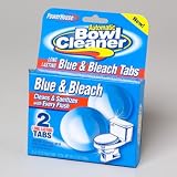 2 Pack Toilet Bowl Tablets Blue/white