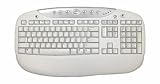 Logitech Portuguese - Brazil PS2 COMPUTER KEYBOARD BEIGE / IVORY