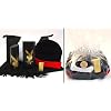 handverpacktes Geburtstagsgeschenkset Dress Man mit Playboy VIP Duschbad und Deospray sowie Goldbarrenfeuerzeug plus Fleeceschal dazu M�tze