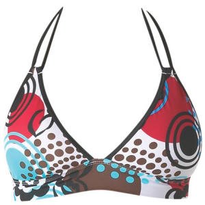 Raisins Venice Beach Sunset Halter Bikini Top - Women's