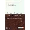 Care-Giving In Dementia 2: Research and Applications: Vol 2