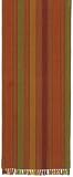 Durable Hand Woven 100% Cotton Brown Striped Table Runners 12x72 Inches Set of Two