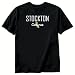 T-SHIRT BLACK " STOCKTON RETRO MAP " CALIFORNIA Large