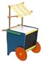 Alex Lemonade Stand  - 20.5" x 23.5" x 48" Rolling Cart