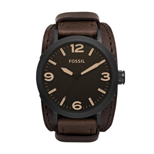 Fossil Herren-Armbanduhr XL Trend Analog Leder JR1365 Preisvergleich