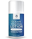 Foxbrim Ocean Mineral Lotion & Face Moisturizer - Seaweed Bio-Complex, 100mL/3.4oz